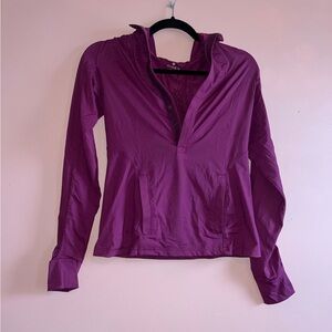 Athleta Women's Magenta Hoodie Sweatshirt